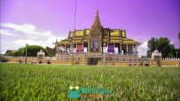 柬埔寨城市街道城市风光视频素材
