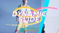 时尚动态照片切换特效展示幻灯片相册动画AE模板 Videohive Dynamic Slideshow 194...