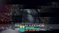 优雅和简单的视差幻灯片相册动画AE模板 Parallax Slideshow 17642152 Videohive