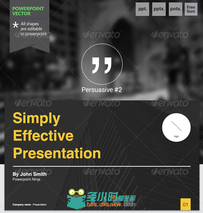 强说服力PPT模板第二版GR.Persuasive.2.Powerpoint.Template.6490533