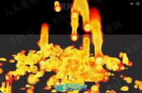 火焰爆炸火球粒子视觉特效Unity游戏素材资源