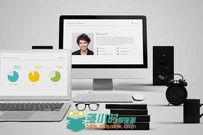 个人履历陈述展示PPT模板Personal-CV-Powerpoint-Template