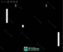 简单的2D乒乓游戏C＃教程教学完整项目Unity游戏素材资源