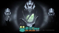外星人Logo演绎动画AE模板 Videohive Alien Logo Reveal 6657908 Project for Afte...