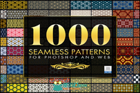1000款网页背景图案平面素材1000 Seamless Web Patterns - Bundle 589620