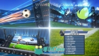 足球比赛完整室外场景实录展示动画AE模板