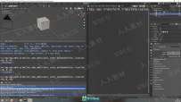 Blender中Python基本原理编码详细技能训练视频教程