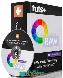 RawTherapee图像处理技术视频教程 TutsPlus RAW Photo Processing With