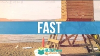 夏季时尚相册动画AE模板 VideoHive Fast Dynamic Summer Slideshow 11593152