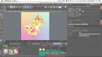 C4D低多边形反射折射材质GSG灰猩猩视频教程 Low Poly Refraction In Cinema 4D Tut...