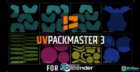 UVPackmaster Pro高效UV贴图Blender插件V3.2.2版