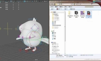 【丑小鸭】童话角色3D模型(Maya带绑定)