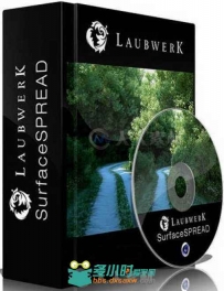 SurfaceSPREAD植物与岩石分布生成C4D插件V1.0.39版 Laubwerk SurfaceSPREAD v1.0.3...