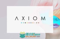 迷你简洁PPT展示模板Axiom-Simple-Presentation