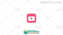 创意简单动感平面标志动画展示AE模板 Videohive Flat Logo Animation 20243508