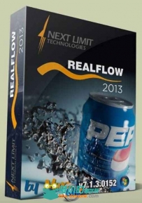 RealFlow流体动力学模拟软件2013V7.1.3.0152版