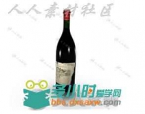 好喝又好看的红酒、葡萄酒C4D酒瓶模型