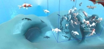 unity3D游动的鱼群 低模 有骨骼有动画