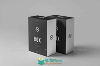 黑白盒子展示PSD模板box-mock-up-2-18631590
