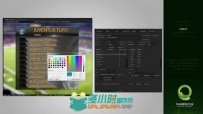 体育足球运动节目比赛预告电视栏目AE模板 Broadcast Sports Graphics Package