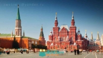 莫斯科城市延时摄影高清实拍视频素材