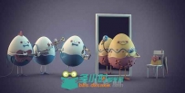 复活节快乐宣传动画AE模板 Videohive Happy Easter 7393038