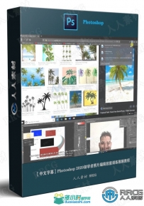 Photoshop 2020初学者照片编辑技能训练视频教