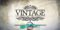 浪漫序曲AE模板 VideoHive Vintage Opener 1823937 Project for After Effect