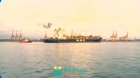 国外码头集装箱实拍视频素材