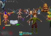 《魔王战记》全套角色3D模型