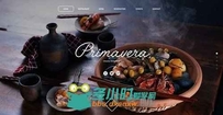 著名餐厅网页设计PSD模板Restaurant-Great-OnePage-PSD
