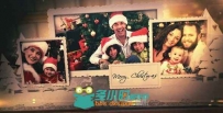 圣诞快乐折纸书动画AE模板 Videohive Merry Christmas 9649613