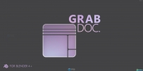 GrabDoc Pro一键快速制作场景纹理贴图Blender插件V1.4版