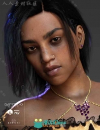 强壮性感的独特异国女性角色3D模型合辑