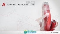 Autodesk AutoCAD LT建筑设计软件V2022版