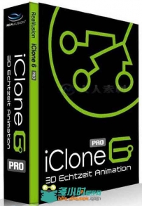 Reallusion iClone动画编辑软件V6.0.1218版 Reallusion iClone 6 Pro 6.0.1218 Win64