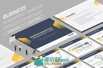 商业展示第六版PPT模板Business Powerpoint Template 842825