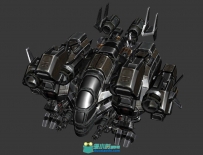 3DMAX科幻飞行器 模型库