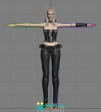 《鬼泣4》人物崔西3D模型