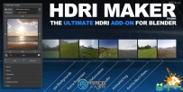 Hdri Maker环境贴图Blender插件V3.0.116版