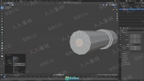 Blender 2.9高质量望远镜实例制作训练视频教程