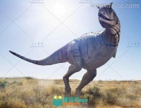 超精细凶猛的恐龙和姿势3D模型合辑