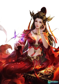 中国古典风传奇类游戏 女性武侠角色CG设定素材998p