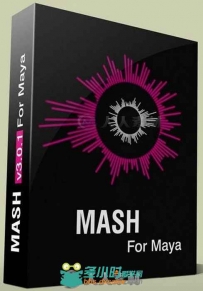 Maya节点控制器插件MASH V3.3.1版 Mainframe North MASH v3.3.1 for Maya 2012-201...