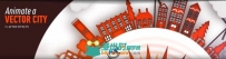 《AE三维摄像机制作动画城市视频教程》Digital-Tutors Animating a Vector City wi...