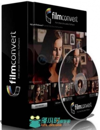 FilmConvert数字转胶片AE与PR插件V2.14版 FilmConvert Pro 2.14 for After Effects...