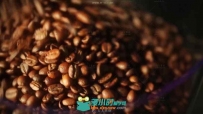 现磨咖啡机磨咖啡豆宣传片高清实拍视频素材