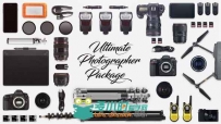 完美创意现代商业终极摄影包展示AE模板 Videohive Ultimate Photographer Package...