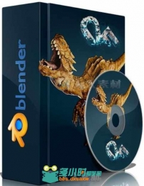 Blender生化机械恐龙实例全面训练视频教程第二季 Blender Cloud Creature Factory 2