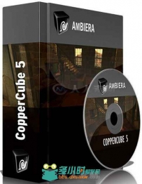 Ambiera CopperCube图形化3D场景编辑软件V5.0.2版 Ambiera CopperCube v5.0.2 Pro ...